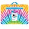3C4G: Tie Dye Lap Desk - Make It Real, Tweens & Girls, Portable Lap Pillow Desk W/ Handle, Versatile Media Slot - 12” x 17”, Cozy Plush Cushion, Perfect For Fun & Homework, Three Cheers For Girls, Kids Ages 6+